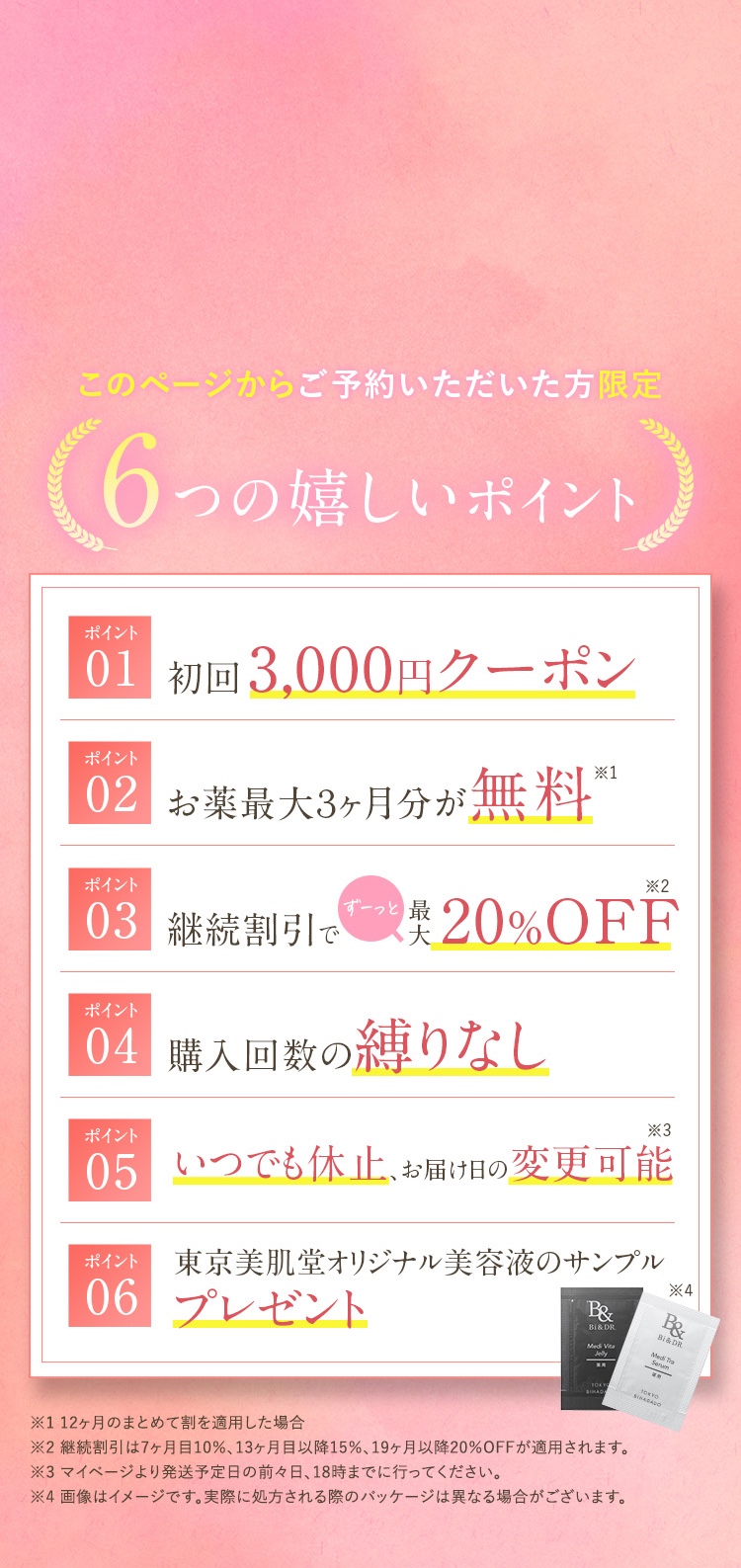 6大特典