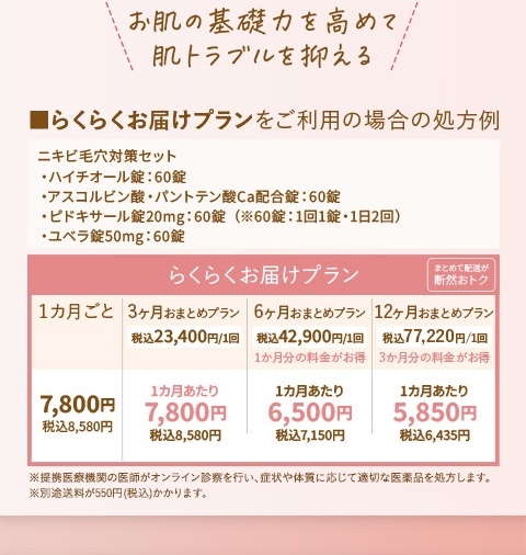 お肌の基礎力を高めて肌トラブルを抑える/ハイチオール錠/アスコルビン酸・パントテン酸Ca配合錠/ピドキサール錠20mg/ユベラ50mg