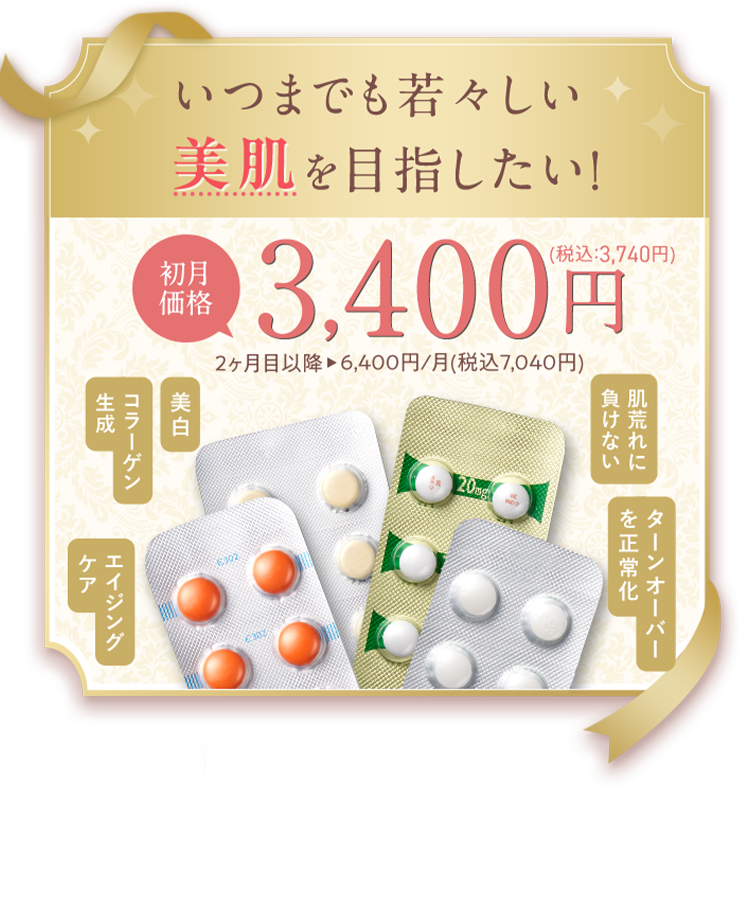 いつまでも若々しい美肌を目指したい