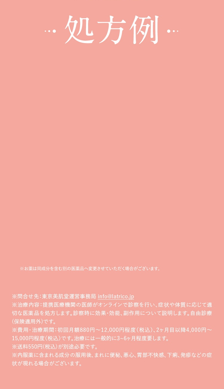診察料0円、LINEで完結！