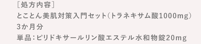処方内容