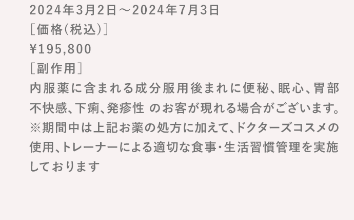 処方内容