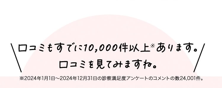 口コミもすでに10,000件以上あります。口コミを見てみますね。